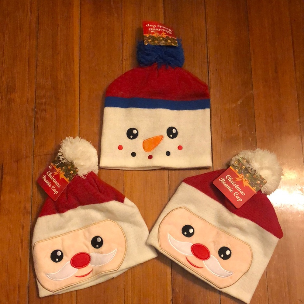 NWT Christmas hats (3)